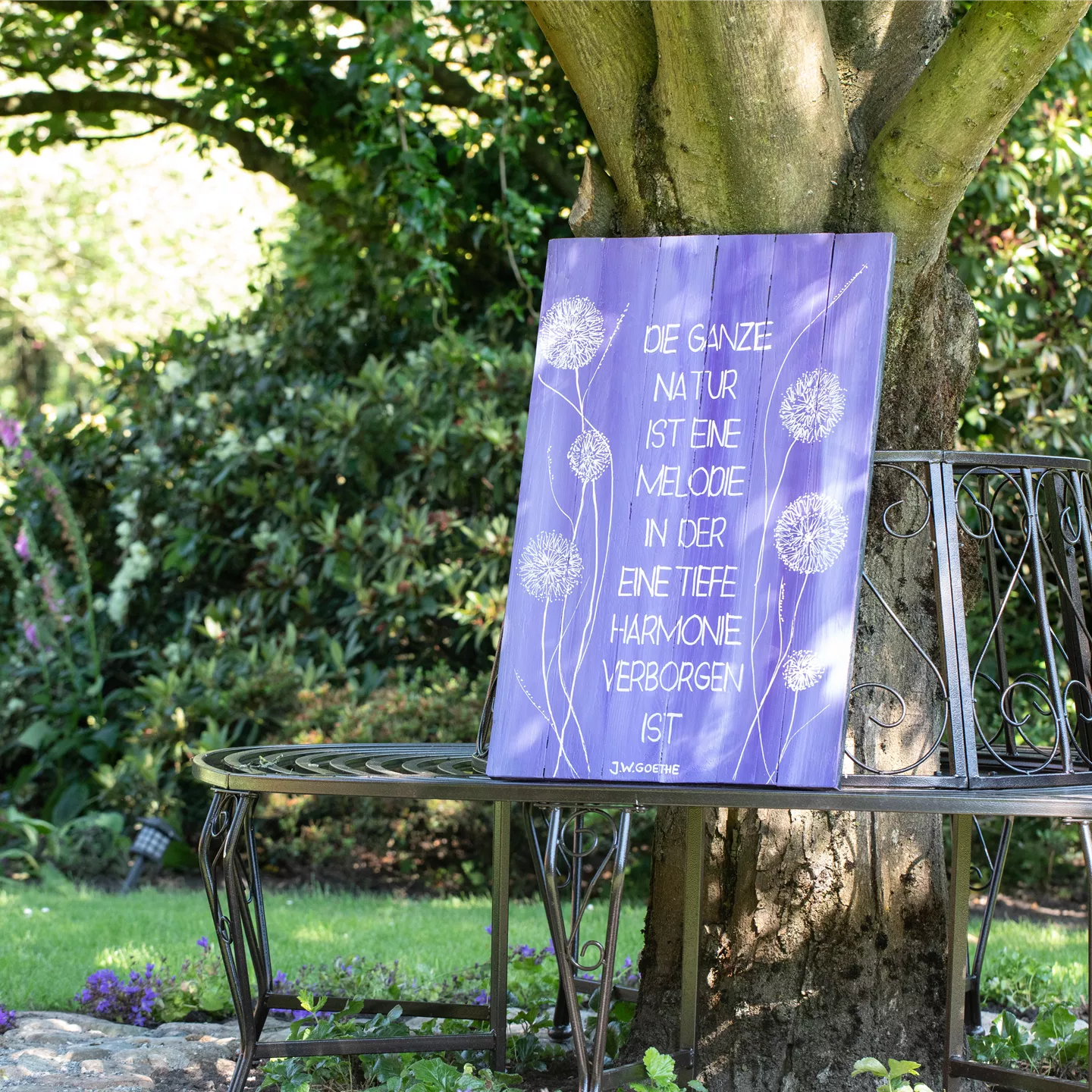 Gartendekoration sorgt für das gewisse Etwas